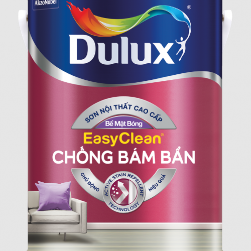 Dulux EasyClean Chống Bám Bẩn – Bề Mặt Bóng