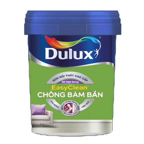 Dulux EasyClean Chống Bám Bẩn Kháng Virus – Bề Mặt Bóng