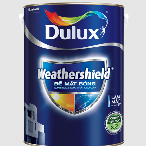 Dulux Weathershield Bề Mặt Bóng