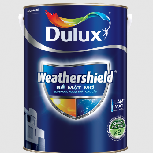 Dulux Weathershield Bề Mặt Mờ