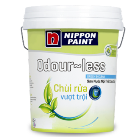 Sơn Nippon Odour-Less Chùi Rửa Vượt Trội