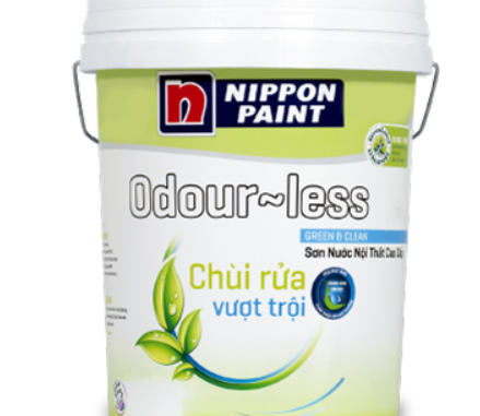 Sơn Nippon Odour-Less Chùi Rửa Vượt Trội