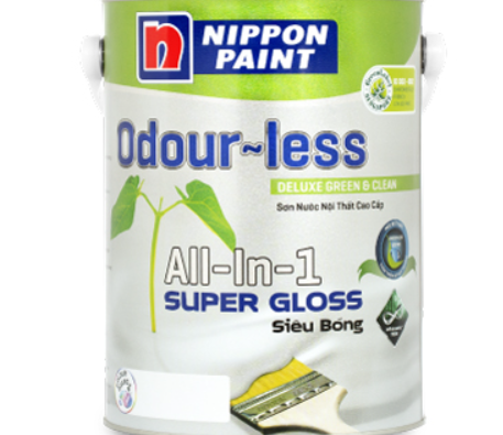 Sơn Odour-less All-in-one Siêu Bóng