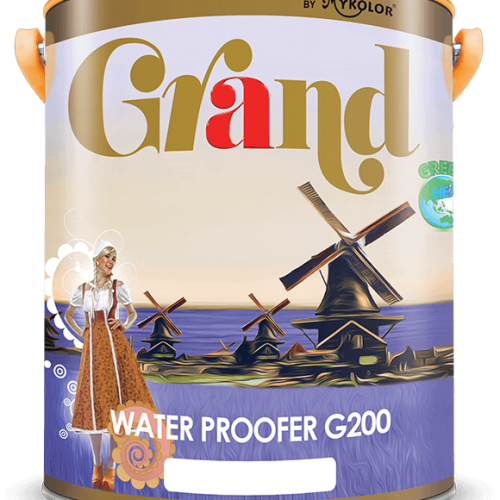 SƠN NƯỚC  GRAND WATER PROOFER G200 NGOẠI THẤT CHỐNG THẤM ĐA NĂNG