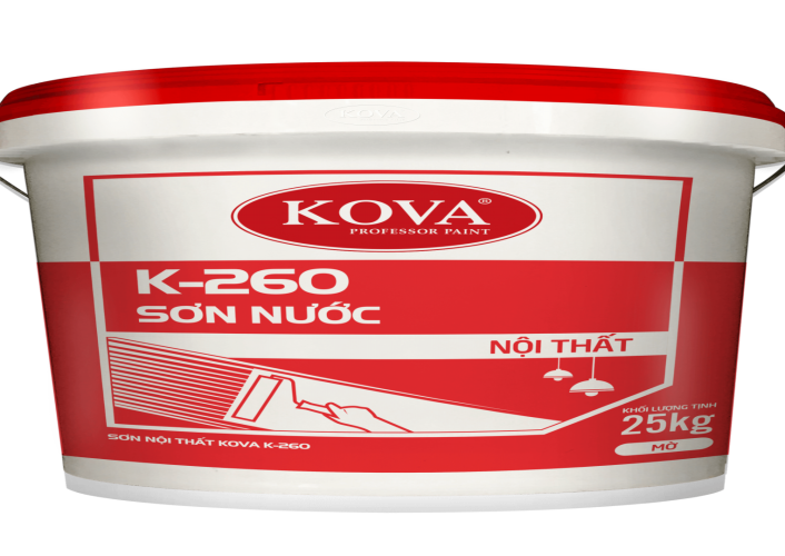 SƠN NỘI THẤT KOVA K-260 CAO CẤP