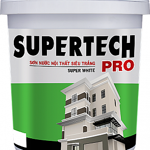 SƠN NƯỚC NỘI THẤT SIÊU TRẮNG SUPERTECH PRO