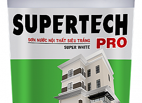 SƠN NƯỚC NỘI THẤT SIÊU TRẮNG SUPERTECH PRO